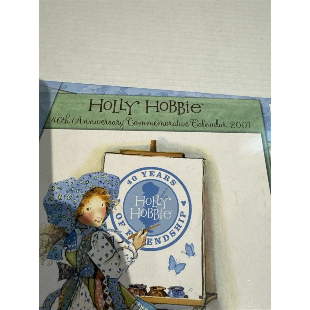 Vintage Hollie Hobby 2007-40th Anniversary Commemorative Calendar Sealed And New